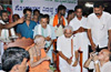 &rsquo;Go Shala&rsquo; president Rajaram Bhat ends fast